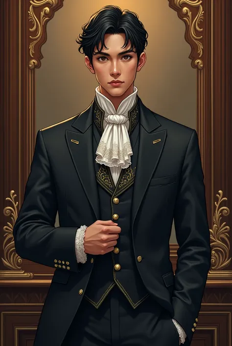 Basilio from El filibusterismo make it anime more formal filipino
