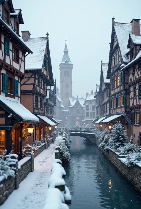 Colmar image under the snow






