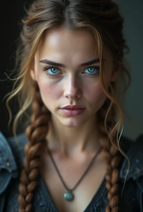 Ultra Realistic photography,Model,woman.sexy.Dark blond . blue-eyed member of the Stark family Game of Thrones 