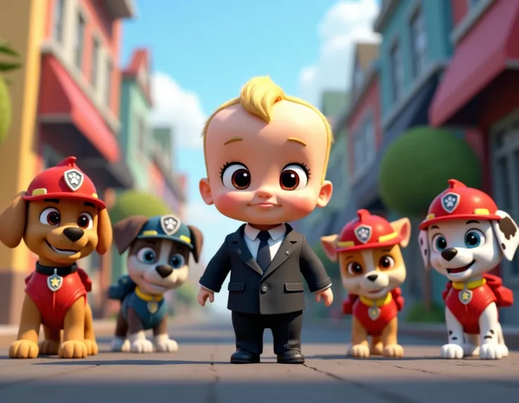 boss baby and paw patrol