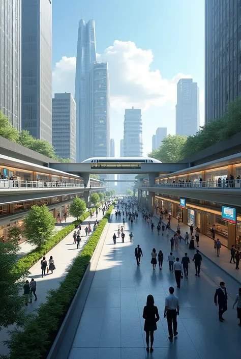 View of Yangju Station in 2050