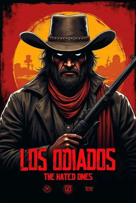  Logo for a chamado Red Dead Online key: Los Odiados , With Cangazo symbols