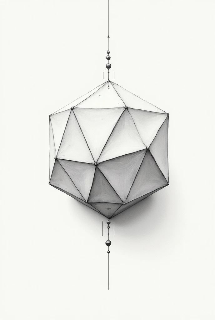  1 polyhedron built with precision instruments (linear and in pencil )
● 1 