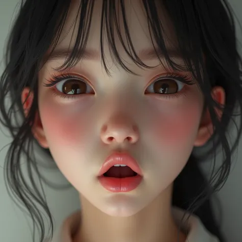 (XLabs F.1 Realism LoRA V1), Live-Action, Real, a cute young girl, beautiful Reflective eyes, beautiful detailed lips, extremely Delicate eyes and face, long eyelashes, sensual facial expression, mouth open, (8K HDR masterpiece), Super-detailed textures, N...