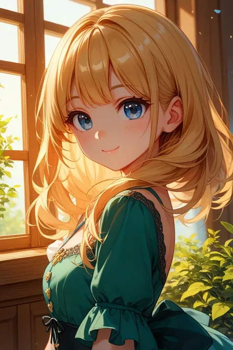  Masterpiece 、 best quality 、 girl 、Shiny hair quality、 small face 、Standing at the window、Moonlit Night、 super detailed, beautiful,  Wide Eye 、 ultra detail, clear and beautiful faces、( cute illustration :1.2),  high definition ,  ultra detail,  best qual...