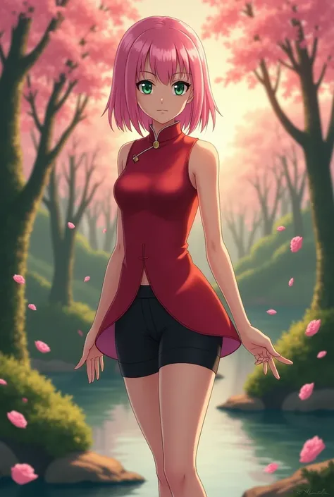 Character Sakura from Naruto