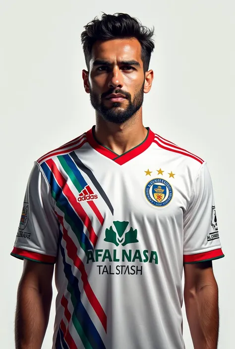 Younes Mahmoud wearing Al Nasr shirt