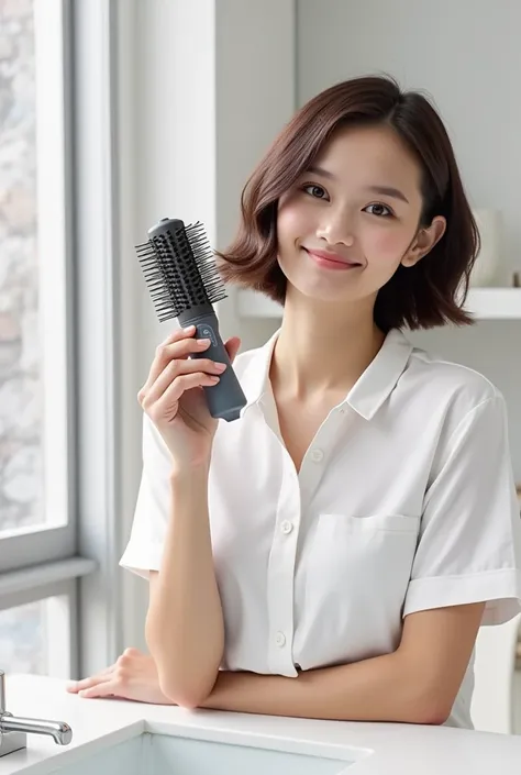 2in1 hair brush and slick stick for hair make it simple
