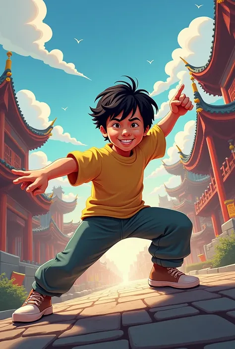 Jackie Chan Adventure cartoon 