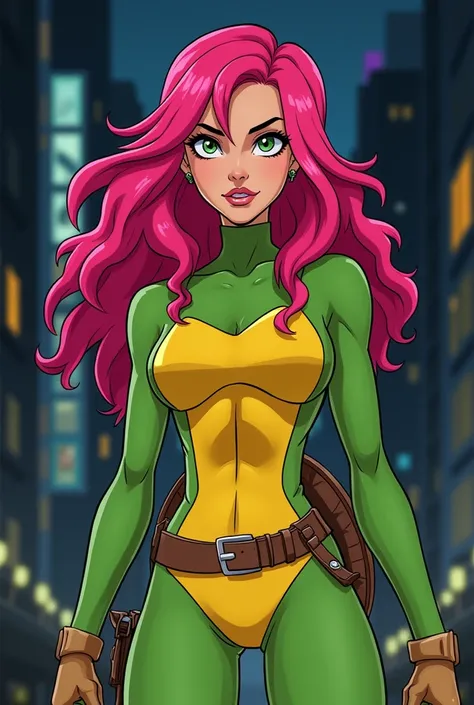 Tmnt 2003 april oneil pink hair 