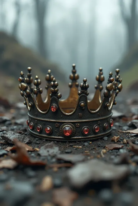 Broken crown 