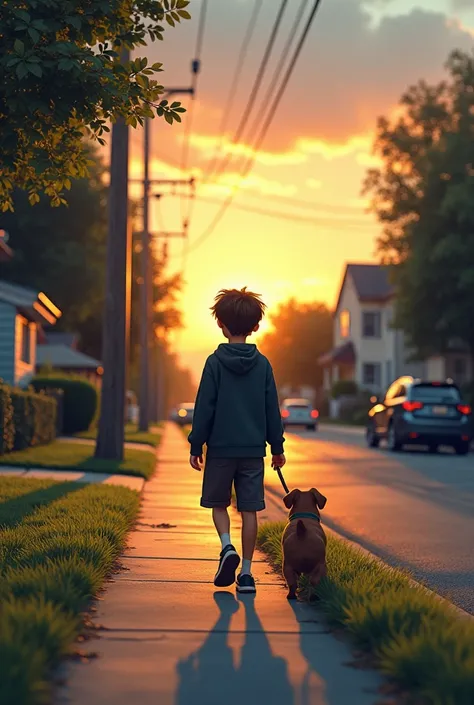 After school, Sam walked home, his mind filled with new experiences. He missed Sparky terribly.
