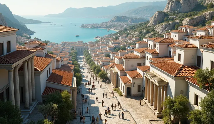 Make a Greek city