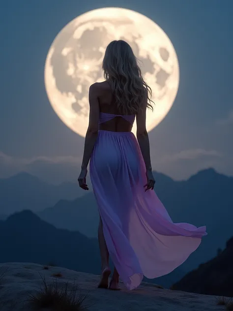 ((medium breast, deep cleavage, ((thick thighs:1.5, thigh gap:2.0)), tall & fit Hollywood celebrity, modelling, professional photoshoot))

[[Lili.v2]], a woman standing in front of a full moon with a sky background, in front of a big moon, the moon presenc...