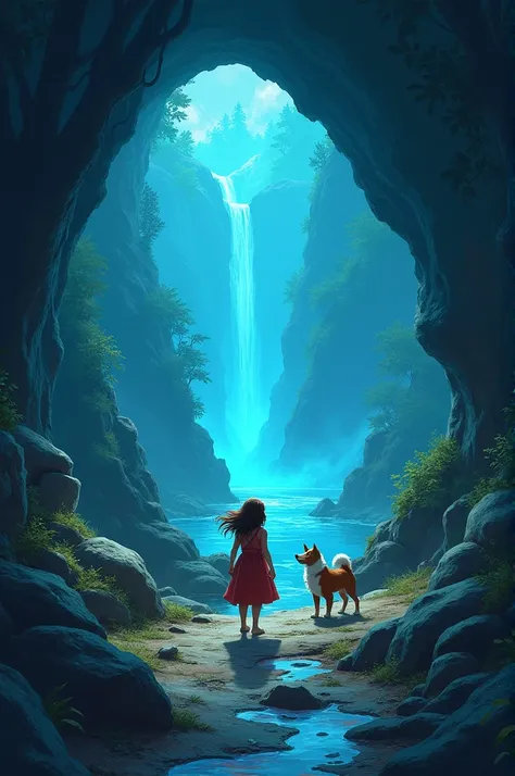  Clara finds the map in the attic

2 .  Clara and the dog leave the village at dawn

3 .  Crossing through the dense forest

4 .  Clara and the dog cross a crystal clear stream

5 .  Arrival at the entrance of the mysterious cave

6 .  Clara crosses the un...