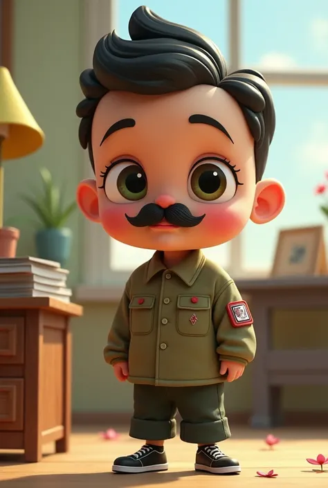 Adolf stage of a person  animation  cute