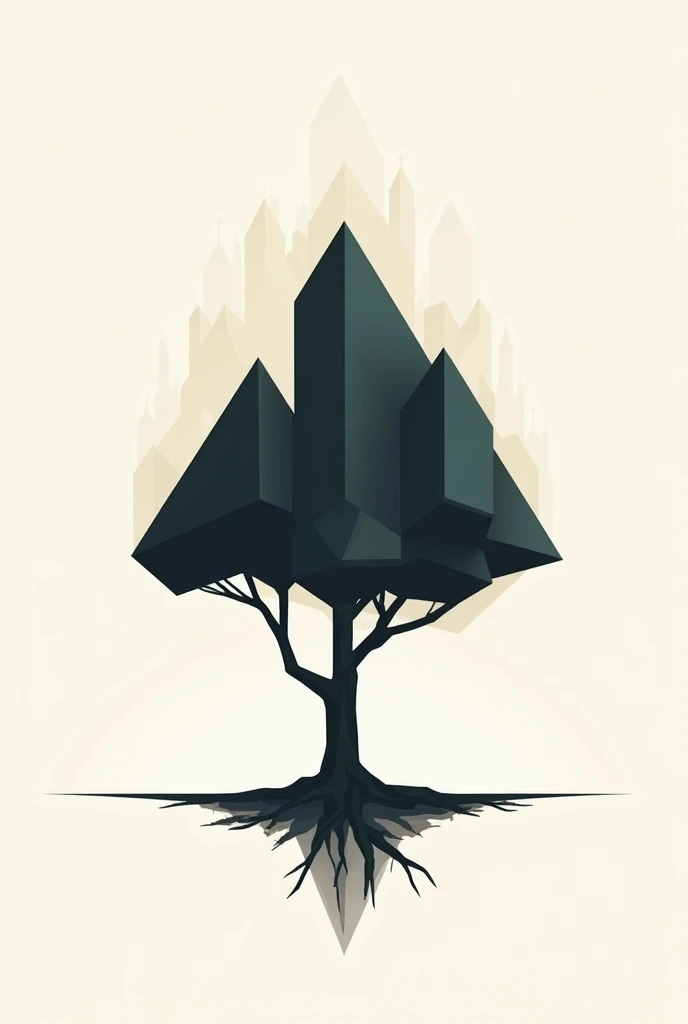 Make a EPS design of a tree