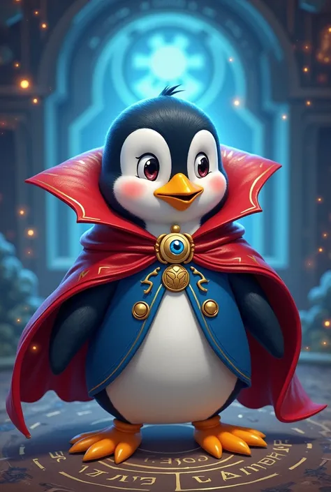 The cute penguin Doctor Strange