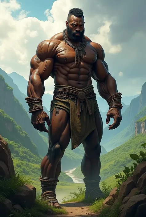 Strong African giant
