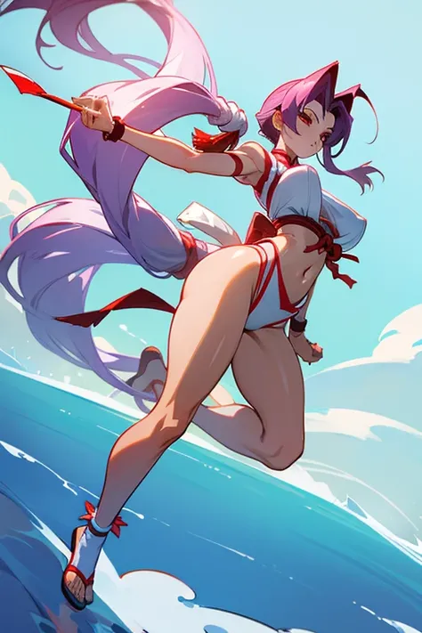 Mai Shiranui　 full body view　 sexy