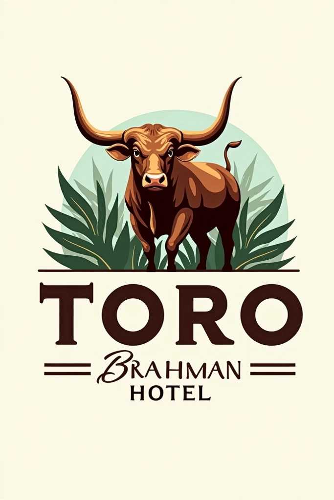 Create a logo for my Toro Brahman hotel