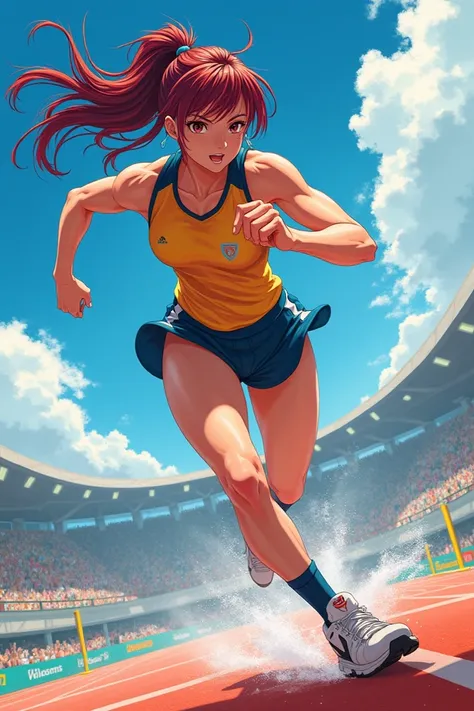 Anime sports girl

