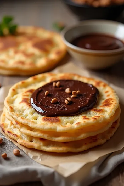 Roti 🍞 bakar selesai coklat 