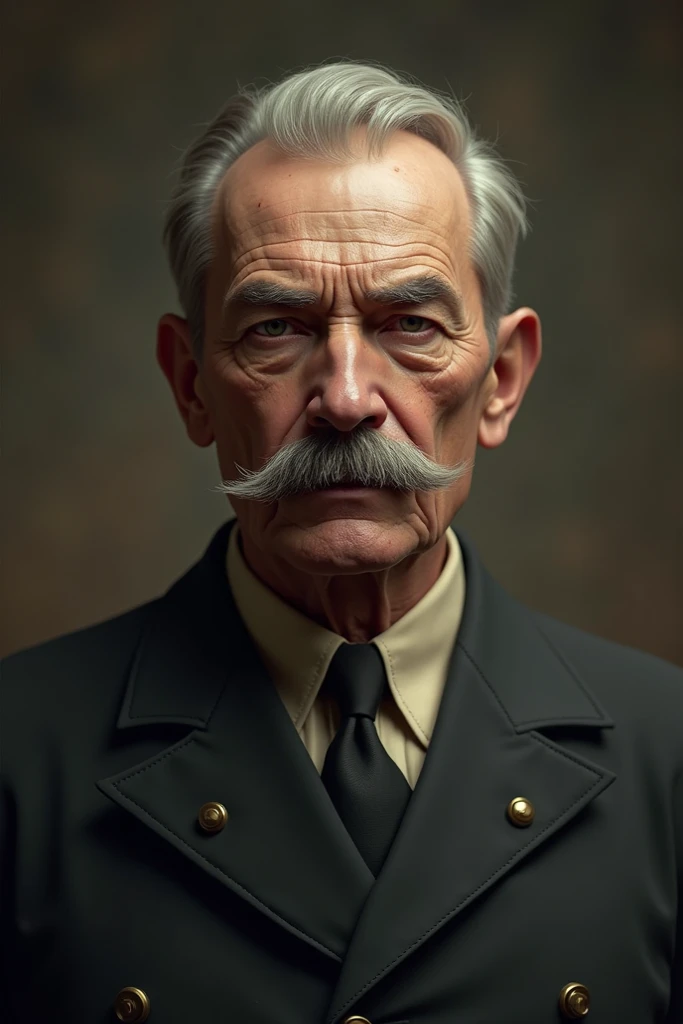 Old Pinochetist with moustache 