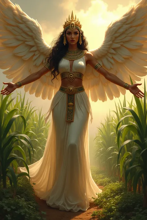 Wings of the Goddess Isis agricuktura