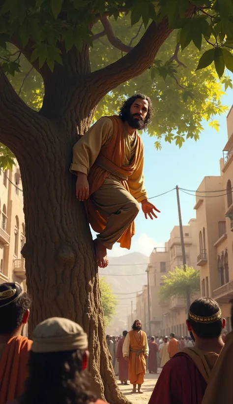 Image of Zacchaeus the tax collector