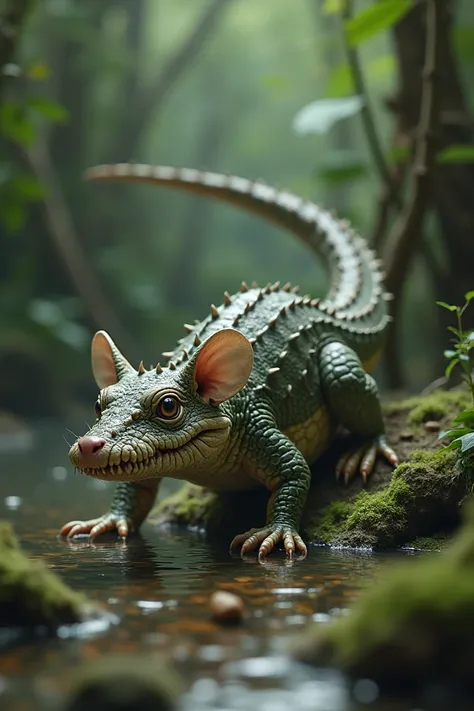 Mouse-crocodile fusion 