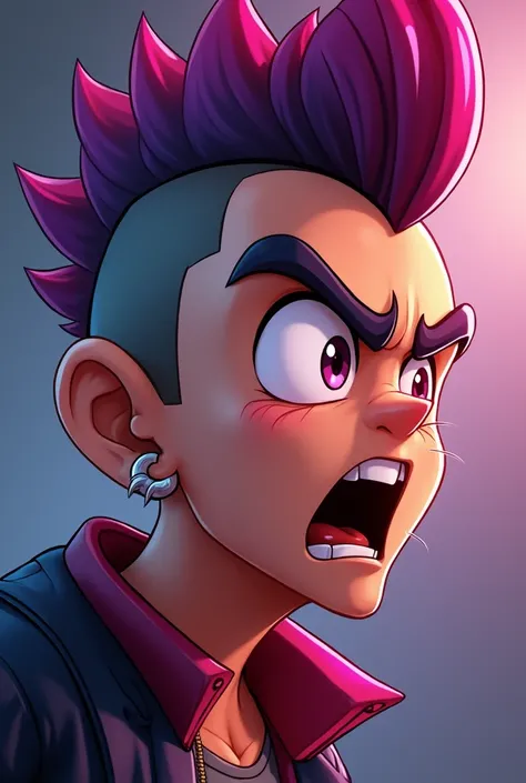 Fait moi Edgar de Brawl Star de profil qui est choqué de brawl star