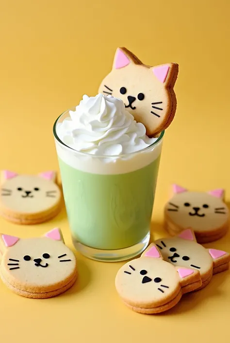 pet-friendly menu, cat-shaped cookies and healthy snacks for furry friends, themed snacks and drinks inspired by the Fluffy universe. Signature items include "Furfy’s Lucky Smoothie" and the "Lucky Cat Cookie Series," providing a whimsical refreshment