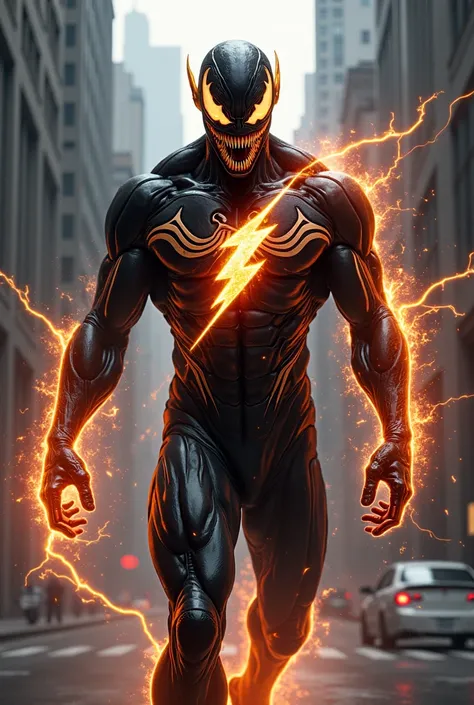 Venon and Flash fusion in real life 