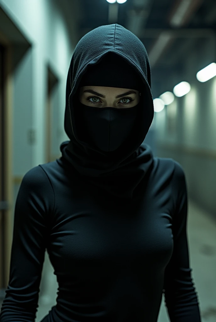 GIRL WITH BALACLAVAS BANDIT