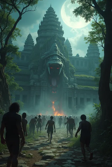 Vampires and werewolves attack locals at Angkor Wat 