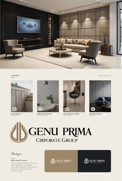 Design profissional para empresa GENU PRIMa CORPORaTE GROUP S.a , Masonry and Luxury