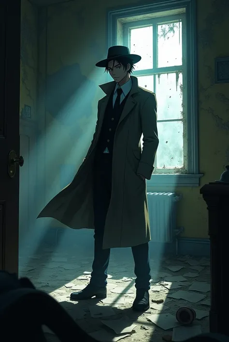 The detective, the man in the abandoned house, looked like Yuji.