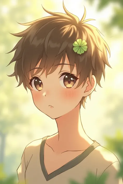 My own anime, soft boy, clover. Make it as a profile picture