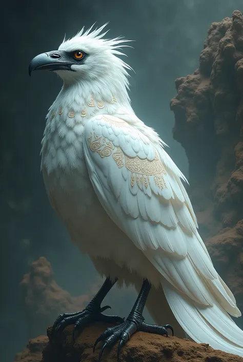 Tribal white raven 