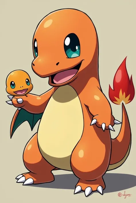 A Pokemaniaco with a Charmander
