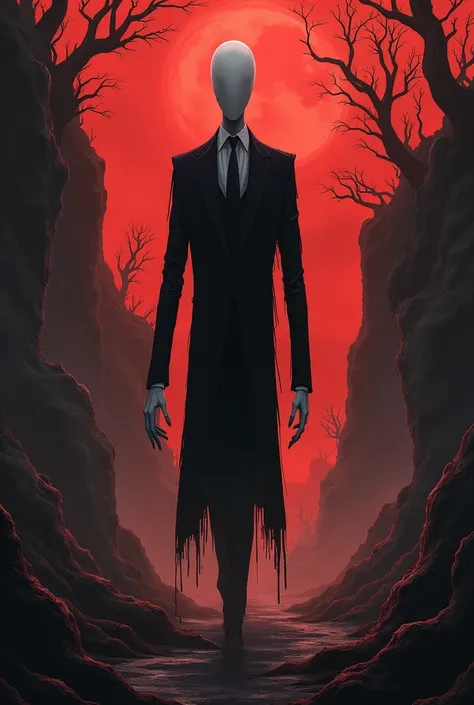 Slenderman , Demonic path theme 