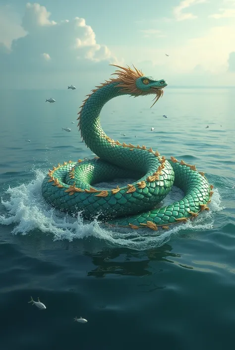 Ouroboros no mar 