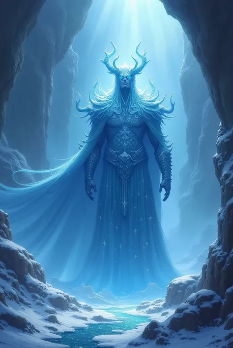 Braxxin , que Congelou o Céu

O titã conhecido como Braxxin  raspa o teto de seu próprio domínio.  From the ice crown that rests on the Old One emerges an aura of cold so powerful that it permeates all of the Icelands.  Nothing can move within this kingdom...