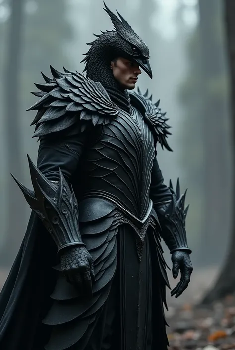 Black swan armour male 