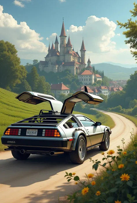 Back to the future delorean hungary 