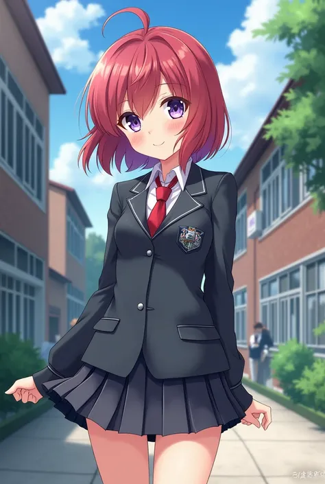 Manga high school girl 