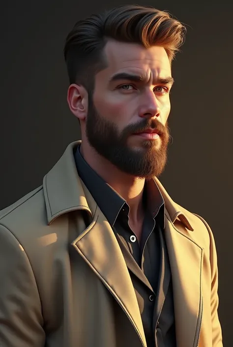 (( RAW photo), absurdo, ( absurd resolution )),  masterpiece,  better quality , ( Extremely detailed 8k unit CG wallpaper), ( best illustration ), ( best shadow), Iluminación realistic,  detailed and beautiful brightness , ((21 years old)),  man with profi...