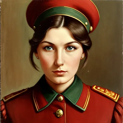 Soviet woman.