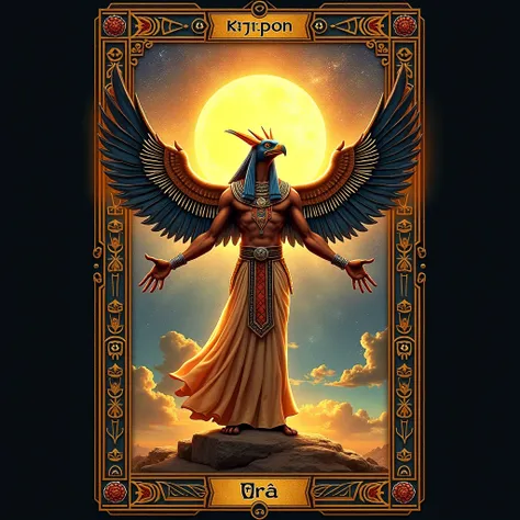 tarot card, Ra – Egyptian sun god